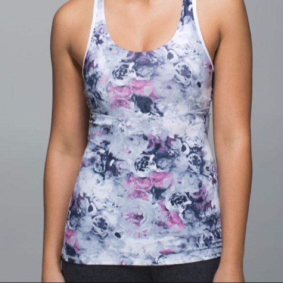 lululemon athletica Tops - LULULEMON Moody Mirage Tank with Shelf Bra